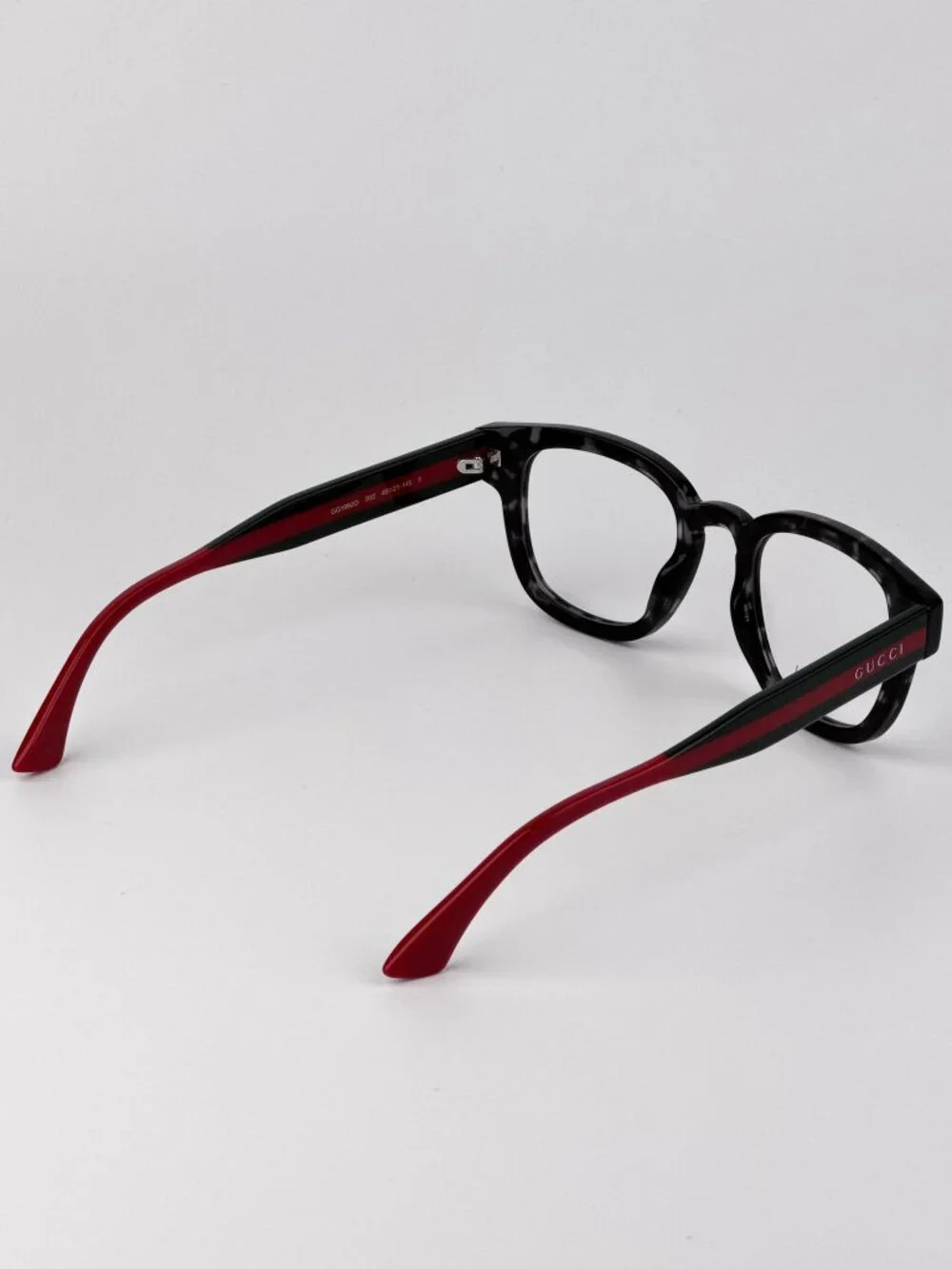 Gucci Men’s Eyeglasses | Grey Havana Square Frame | GG1992O 002 | NEW AUTHENTIC
